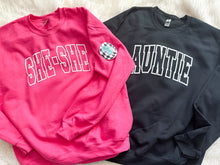 Load image into Gallery viewer, Custom Puff text • Varsity style font • all sizes and colors