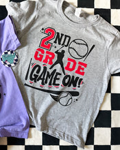 Load image into Gallery viewer, Game On Baseball Back to School • all sizes • any color combinations •