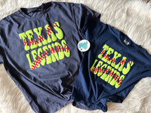 Load image into Gallery viewer, Puff Text • any colors • Softball • Vinyl tees