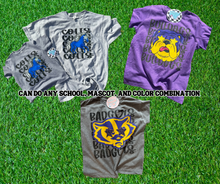 Load image into Gallery viewer, Glitter Eye Mascot • Any team • Direct to Film • all sizes • Game Day