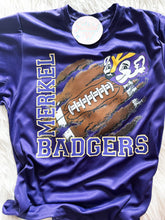 Load image into Gallery viewer, Shredded Football Mascot • Any team • Direct to Film • all sizes • Game Day
