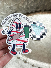 Load image into Gallery viewer, 7.5" - 10" Largest Size - Custom Die Cut Picture/Graphic Stickers - Glossy Waterproof