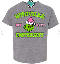 Load image into Gallery viewer, Whoville University • Pink • Direct to Film • all sizes
