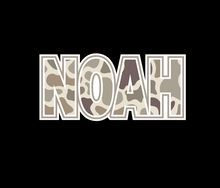 Load image into Gallery viewer, Duck Camo - Name Bundle Die Cut Sticker - full sheets - glossy - laminated - Any prints or Colors! Perfect for back to school!