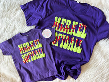 Load image into Gallery viewer, Puff Text • any colors • Softball • Vinyl tees