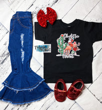 Load image into Gallery viewer, Oh what fun it is to ride Cowboy Christmas tee • Sublimation or Direct to Film