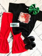 Load image into Gallery viewer, Vintage Santa leopard Christmas t-shirt • Sublimation or Direct to film