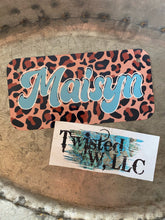 Load image into Gallery viewer, 3"X6" Personalized Aluminum plate • Custom License Plate