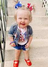 Load image into Gallery viewer, Patriotic Stars โข American โข Velvet