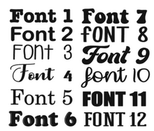 Load image into Gallery viewer, Helmet Vinyl Decal •  DECAL ONLY • Stickers • any name, number, and colors