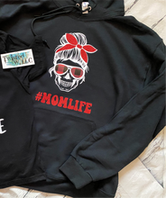 Load image into Gallery viewer, Skull Mom Life โข Vinyl โข Any colors and patterns