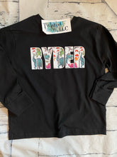 Load image into Gallery viewer, Custom Name t-shirt • Personalized • Sublimation • Any Character/Print