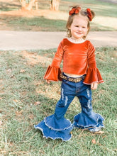 Load image into Gallery viewer, Burnt Orange Velvet