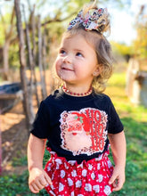 Load image into Gallery viewer, Vintage Santa leopard Christmas t-shirt • Sublimation or Direct to film