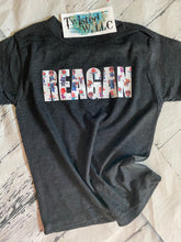 Load image into Gallery viewer, Custom Name t-shirt • Personalized • Sublimation • Any Character/Print