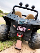Load image into Gallery viewer, 3"X6" Personalized Aluminum plate • Custom License Plate