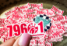 Load image into Gallery viewer, 325 Fastpitch Softball Die Cut Stickers - Glossy Waterproof
