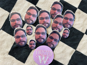 325 Fastpitch Softball Die Cut Stickers - Glossy Waterproof