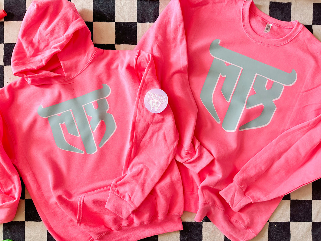 MTX City Connect T-Shirts Adult hot pink with mint