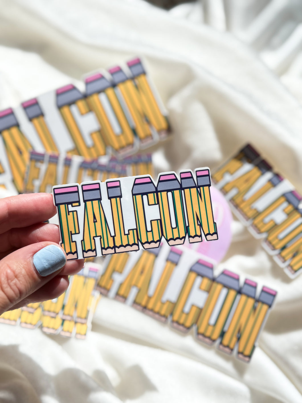 Pencil Name Bundle Die Cut Sticker - full sheets - glossy - laminated - Any prints or Colors! Perfect for back to school!