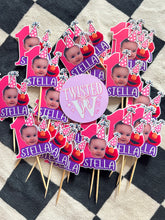Load image into Gallery viewer, Custom Cupcake Toppers - set of 12
