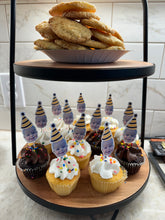 Load image into Gallery viewer, Custom Cupcake Toppers - set of 12
