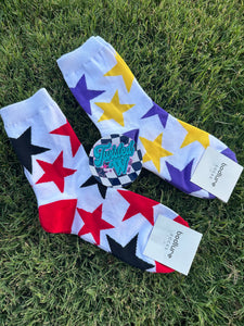 Star Game Day Socks