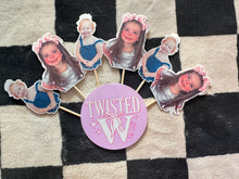 Load image into Gallery viewer, Custom Cupcake Toppers - set of 12
