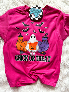 Chick or treat • Halloween • Direct to Film • all sizes • ✨Spooky✨ Collection • Farm