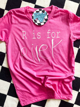 Load image into Gallery viewer, Alphabet personalized tee • all sizes • any color combinations •
