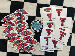 325 Fastpitch Softball Die Cut Stickers - Glossy Waterproof