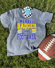 Load image into Gallery viewer, Vintage Merkel Football Team Spirit • Any team • Direct to Film • all sizes • Game Day
