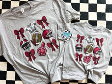 Load image into Gallery viewer, Coquette Football Game Day • all sizes • any color combinations •
