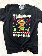 Load image into Gallery viewer, Custom Elf ugly Christmas • Christmas • Direct to Film • all sizes
