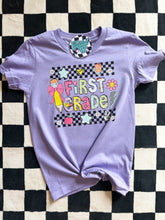 Load image into Gallery viewer, Retro Grade tee • all sizes • any color combinations • pre-k, first grade, second grade, third grade, fourth grade, fifth grade
