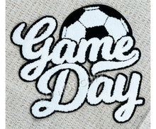 Load image into Gallery viewer, Soccer Game Day Chenille Patch • Adult Sweatshirts • any colors!
