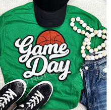 Load image into Gallery viewer, Basketball Game Day Chenille Patch • Adult Sweatshirts • any colors!
