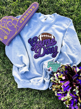 Load image into Gallery viewer, Football Game Day Chenille Patch • Adult Sweatshirts • any colors!
