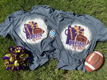 Load image into Gallery viewer, Cheer and Football Game Day tee • Mom of both • Any Text • Sublimation or Direct to Film
