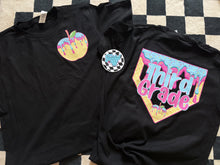 Load image into Gallery viewer, Front and Back Baseball Ice Cream Drip Grade tee • all sizes • any color combinations • Pre-k, Kinder, first grade, second grade, third grade, fourth grade, fifth grade
