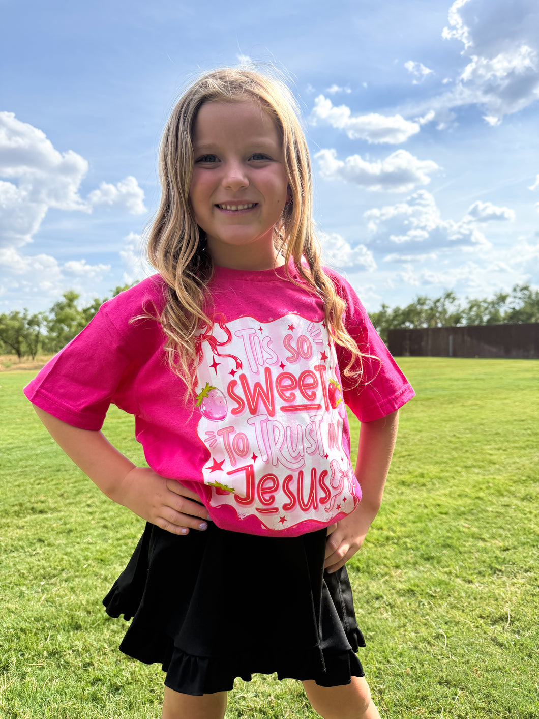 Tis so Sweet to Trust in Jesus • any color combinations • Infant to Adult
