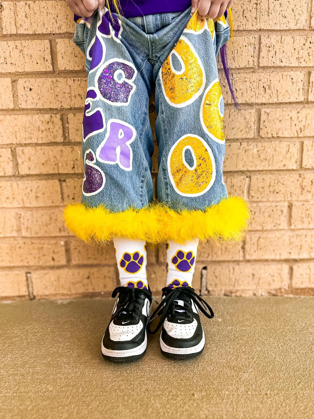 Paw Print Socks - Game day