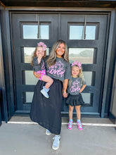 Load image into Gallery viewer, You are Loved Coquette • John 3:16 • any color combinations • Infant to Adult
