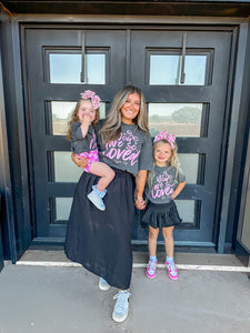You are Loved Coquette • John 3:16 • any color combinations • Infant to Adult