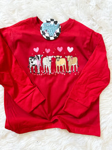 Love Valentines Cows • Direct to Film • all sizes  •  Valentines Day