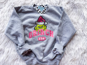 Varsity Grinch Era Pink • Direct to Film • all sizes