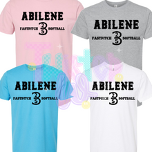 Load image into Gallery viewer, 325 Abilene Softball Team T-Shirts Adult
