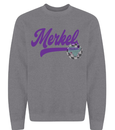 Merkel Softball • Grey • Team Adult Sweatshirt