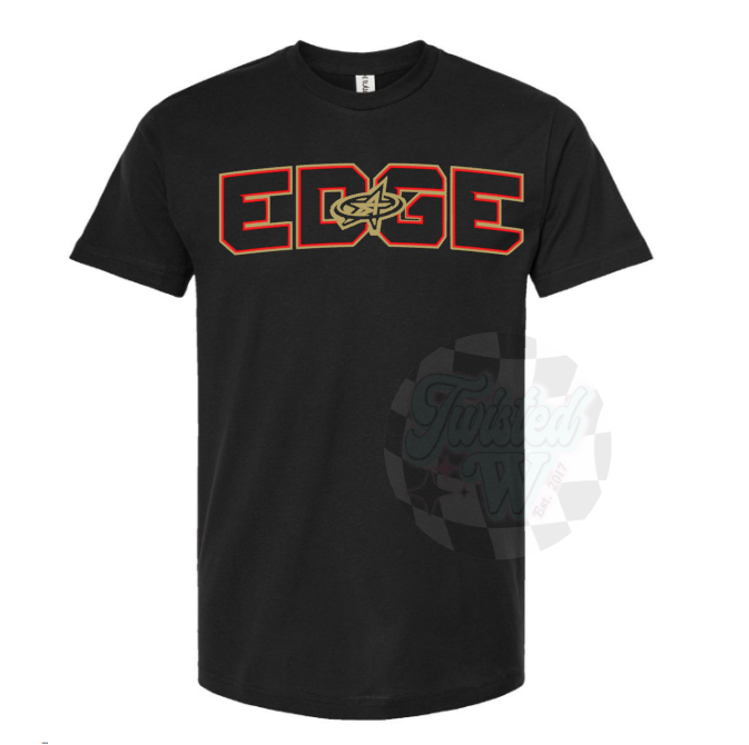 Black - Sports Academy Edge Baseball Team T-Shirts Youth - DRI FIT