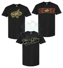 Load image into Gallery viewer, Black - Sports Academy Edge Baseball Team T-Shirts Youth
